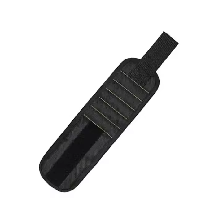 Brazalete Magnético Para Agarre De Tornillos Y Clavos Con Cinco Filas De Diez Magnets Herramienta De Cinturón De Soporte Material De Tela Oxford - 1