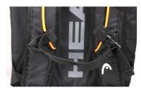 Mochila De Tenis HEAD Radical Para Hombres Y Mujeres Bolsa De Raqueta De Padel Doble Pack Material De Poliéster Deporte Racket - details 10