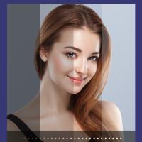 Espejo De Maquillaje LED Con Luz De Encendido Libre Iluminación Tridimensional Blanca Para Mesa De Vestir Rotativa Táctil - details 10