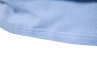 2024 verano nuevo estilo solapa tamaño europeo rayas decorativas algodón POLO camisa bordada casual hombres color sólido tops de manga corta - details 13