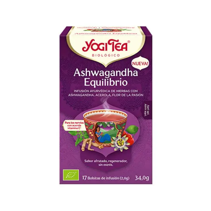 Yogi Tea Ashwagandha Equilibrio Bio 17 filtros - 1