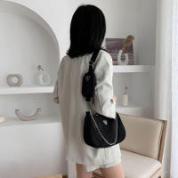 Bolso De Hombro Nylon Vintage Para Mujer Con Correa Cruzada Gran Capacidad Bolsa De Bocón Casual Bolso De Mano Abrazadera - details 5
