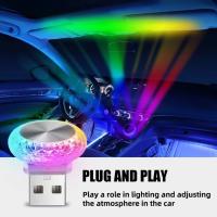 Luces Ambientales LED Para Coche Sin Modificación Luz Nocturna De Color Decoración De Ambiente Interior Para Casa Y Coche Direal 5V - details 1