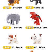 Bloques De Construcción Grandes Para Niños Con Accesorios De Granja Marina Y Animales Compatibles Con Duplo Para Juego Educativo Regalo Para Niños - details 8