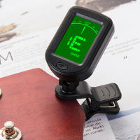 Afinador Digital Cromático T-02 Afinador De Guitarra Clip-on Con Frecuencia Estándar 440Hz A4 Afinador LCD Para Acústica Ukulele Violín Accesorio De Guitarra - details 1
