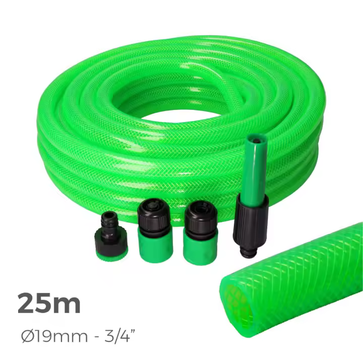 Kit Manguera de Jardín Anti-torsión 25m Edm - 1