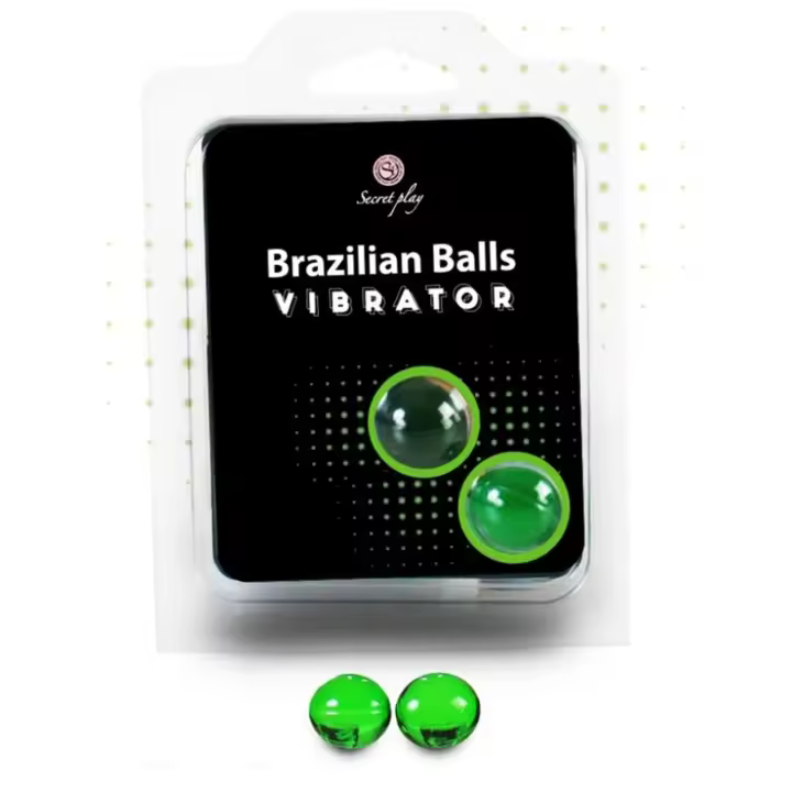 Brazilian Balls Vibrador Líquido Pack De 2 o 6 Unidades Secret Play Bolas Brasileñas Vibradoras Para Masaje Estimulante Ideales Para Sexo Anal Vaginal O Preliminares No Compatible Con Preservativos De Látex - 1