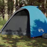 vidaXL Tienda de Campaña Iglú 4 Personas Tela Opaca Impermeable Toldo Color Azul,  orange,  Verde y mas - details 1