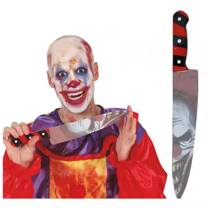 Guirca Cuchillo Payaso 37 cm - 1