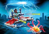 PLAYMOBIL Ghostbusters 9387 Zeddemore con Moto de Agua, Flota, + 6 Años - details 2