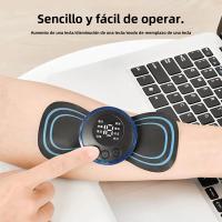 Mini máquina masajeadora recargable: Dispositivo portátil de fisioterapia para alivio del dolor corporal y estimulación muscular. Ligero, compacto y perfecto para terapia en cualquier lugar, M2 Tec - details 0