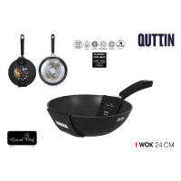 MAXHOME-Sartén Wok Quttin Grand Chef  24cm,28cm - details 1