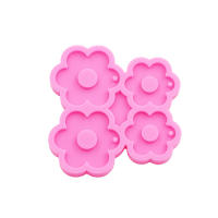 Molde De Silicona Para Joyería DIY Epoxy Resina GJ-641 Forma De Cereza Espejo Brillante Para Llaveros Pendientes Collares Accesorios De Joyería - details 5