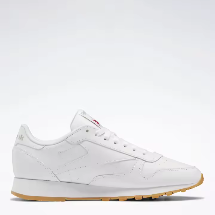 Reebok Zapatillas Classic Leather 100008491-CLLTHR-WHT-GRY , para Hombre - 1