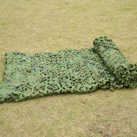 Malla De Camuflaje Para Caza Malla De Jardín Para Carpa Apariencia De Desierto Verde Negro Blanco Azul Color De Selva Para Automóvil - details 2