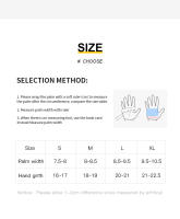 Guantes De Gimnasia Y Ciclismo Sin Dedos Antideslizantes Para Hombres Y Mujeres Con Almohadillas De Gel Accesorios De Bicicleta Y Fitness - details 7