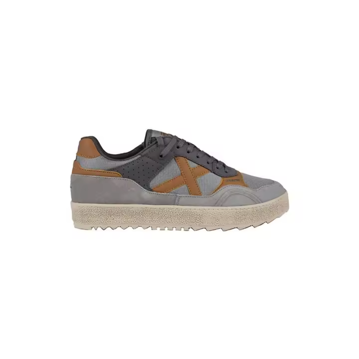 Zapatilla Hombre Munich Rock Gris - 1