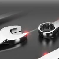 Juego De 12 Llaves De Trinquete Métricas Combinadas Herramienta Universal Para Reparación De Coches Conjunto De Llaves De Trinquete - details 8