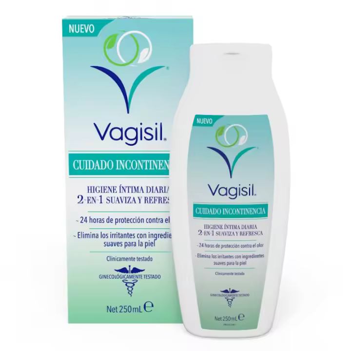 VAGISIL CUIDADO INCONTINENCIA HIGIENE INTIMA 250 ML - 1