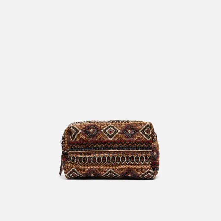 Misi neceser con estampado jacquard - 1