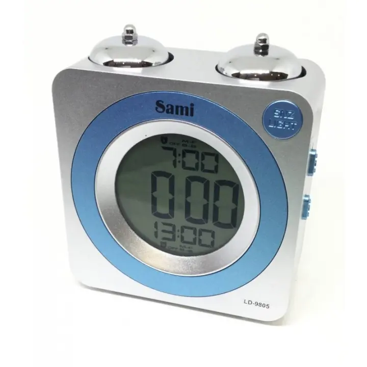 Despertador Digital Lcd Campana Az - 1