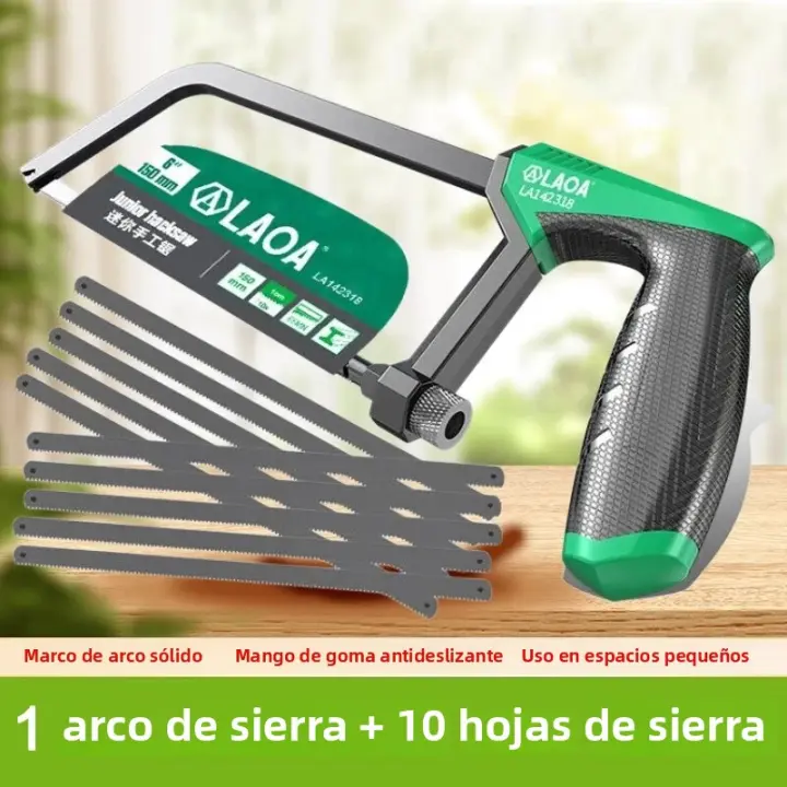 Mini Taladro LAOA 6 Pulgadas Marco Pequeño Taladro Doméstico Herramienta Manual Para Carpintería Y Corte - 1