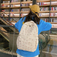 Mochila De Moda Yogodlns Para Mujer Floral Impermeable De Nylon Gran Capacidad Estudiante Escuela Viaje Para Adolescentes - details 9