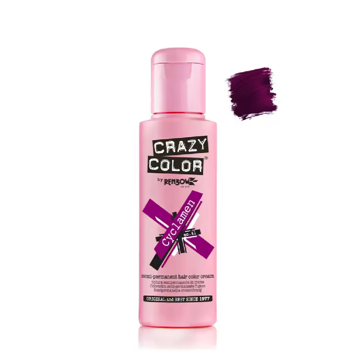 Tinte Semi Permanente sin Amoniaco 100ml: 41 - Cyclamen - Crazy Color - 1