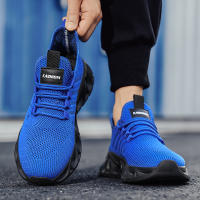 Zapatillas De Deporte Para Hombre YRZL Suela De Goma Transpirables Ligeros Zapatillas De Correr Negro Tenis De Caminar Aire Mesh Antideslizantes Para Verano - details 14