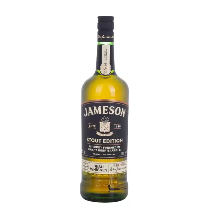 Whisky Jameson Stout Edition Caskmates - Botella 1 L - Irlanda - 40% - 1