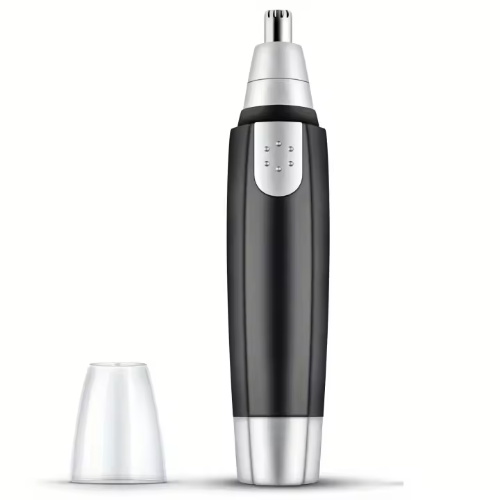 Afeitadora Eléctrica Para Nariz Y Orejas 1pc Trimmer De Cabello Facil De Limpieza Para Hombres Y Mujeres Herramienta De Afeitado - 1