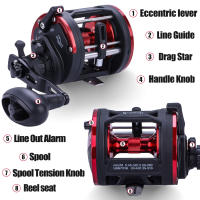 Carrete De Pesca En El Agua Salada Sougayilang Carrete De Arroqueo Con Carril Para Barco Oceánico Carrete De Pesca Redonda Para Baitcasting Pesca En Oceano - details 20