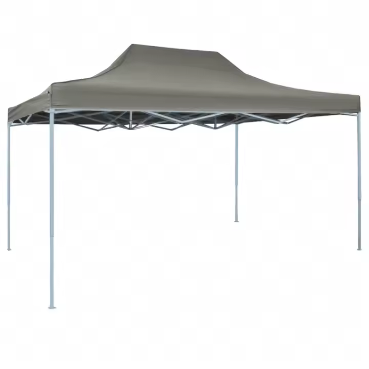 vidaXL Carpa pleglable Pop-Up gris antracita 3x4,5 m - 1