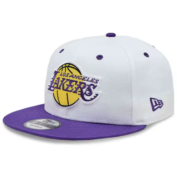 Gorra New Era Los Angeles Lakers Crown Team 9Fifty para hombre en color blanco - 1