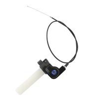 Manillar De Aluminio 22mm Con Cable De Acelerador Para Motocicleta De Pista Quick Twist Accesorios De Motocicleta - details 7