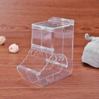 Dispensador De Alimentos Para Mascotas Pequeñas Como Hamsters Conejos Y Ardillas Plástico Transparente Alimentador Automático Para Hamsters Guineapicos - details 5