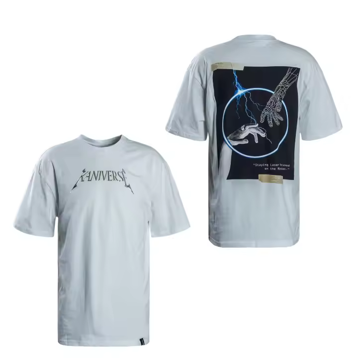 Camiseta Karl Kani Signature Metaverse White - 1