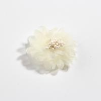 10PCS Flores Artificiales De Tela 4CM 1.5" Para Vestido Boda Bouquet Joyería Accesorios Broche Producción Ropa Hecho En China Zhejiang - details 3