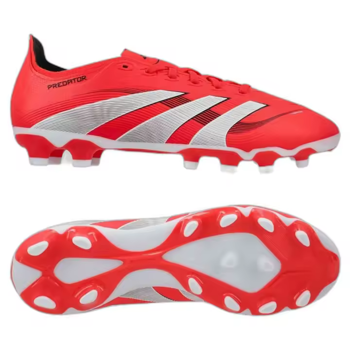 Botas de Futbol Adidas  para hombre en color rojo - 1