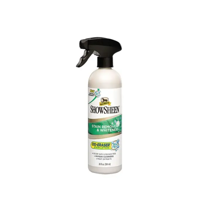 SHOWSHEEN® Stain Remover & Whitener 591 ml quitamanchas de acción rápida para caballos Vetnova - 1