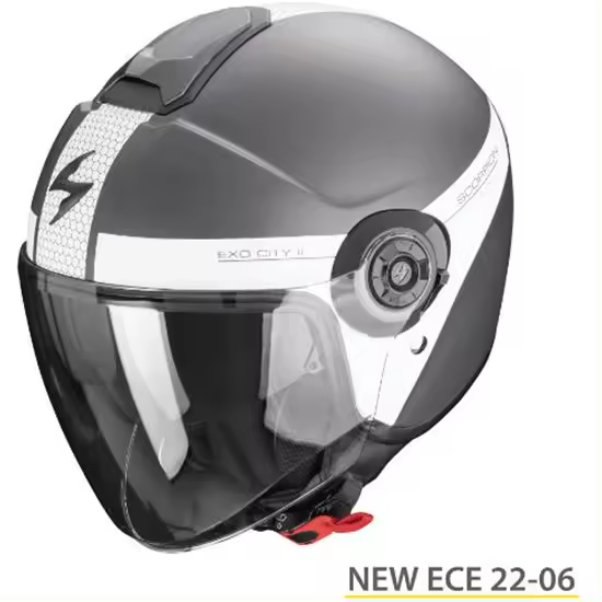 SCORPION EXO-CITY II SHORT PLATA MATE ECE 22.06 - 1