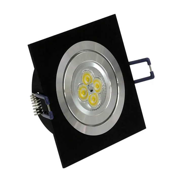 Ojo de Buey LÚZETE 1 Luz Ciro Cuadrado Aluminio Alm-Zima - 1