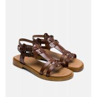 PORRONET 3128-008 Sandalias planas de Mujer 35858 25V SANDALIA ROMANA HEBILLAS MOKA - details 6