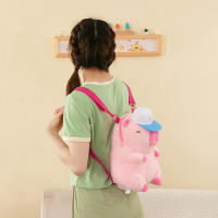 Mochila De Peluche Capybara Kawaii Moda Muñeco Peluche Bolsa De Hombro Para Niños Bolsa Miniatura Regalo Para Novia - details 17