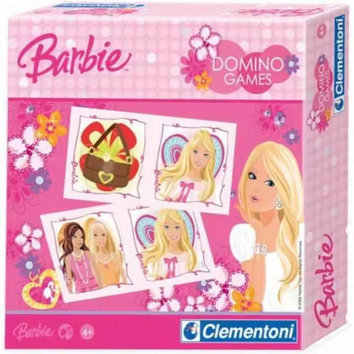 Juego Educativo Domino Infantil Barbie Barbie - 1