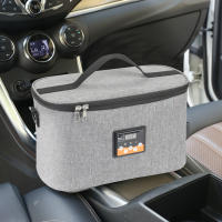 Horno Portátil Para Coche Calentador De Alimentos Mini Con Pantalla Digital 8L Caja De Almuerzo Eléctrica Para Viajes Camping Picnic - details 9