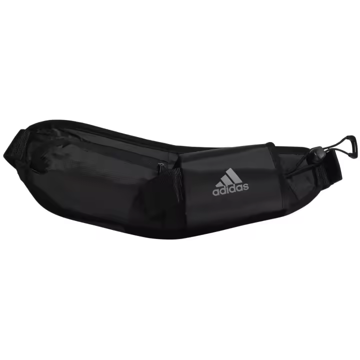 Riñonera Adidas Run Bot Negro para Correr - Cinturón con Cierre de Hebilla - 1