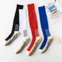Calcetines De Fútbol Largos Para Hombres Con Tela Antideslizante Y Algodón Para Entrenamiento Profesional Calcetines Deportivos De Nylon Sin Dedos - details 5