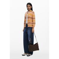 Bolsos sport de mujer DESIGUAL WAXPBP 6009 BOLSO NEW PATCH 2 CHOCO 37309 25I - details 1