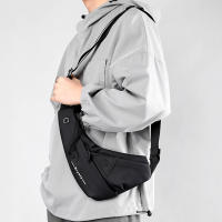Bolso bandolera pequeño de piel con membrana para hombre, informal, ajustado, antirrobo, bolso de mano expandible para hombre - details 1